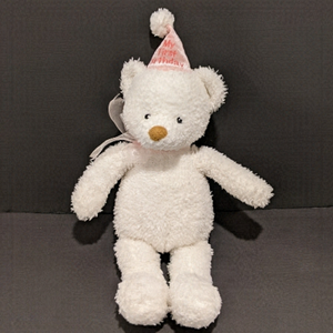 BABY Gund My First Birthday Bear 19”